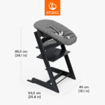 KINDERSTOELENSET Tripp Trapp Bundels 87/65/46 cm zwart thumbnail 6
