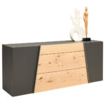 IROKA CHEST, graphite colors, wild oak thumbnail 1