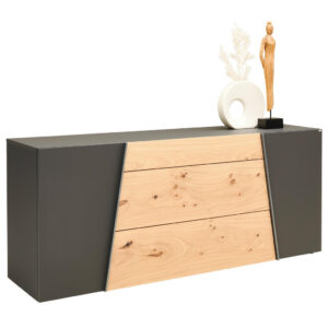 IROKA CHEST, graphite colors, wild oak