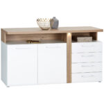 IROKA BORST, eikenkleur, wit thumbnail 1