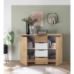 IROKA BORST, wit, eikenkleur thumbnail 5