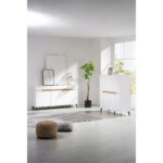 IROKA BORST, zwart, wit, eikenkleur thumbnail 5