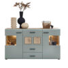 IROKA BORST, groen, eikenkleur