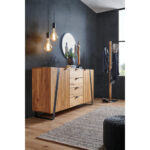 IROKA BORST, zwart, eikenkleur thumbnail 2