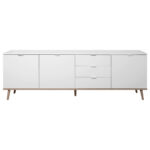 IROKA BORST, wit, sonoma eiken thumbnail 1