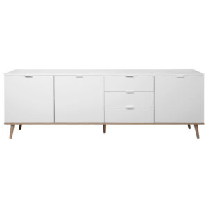 IROKA BORST, wit, sonoma eiken