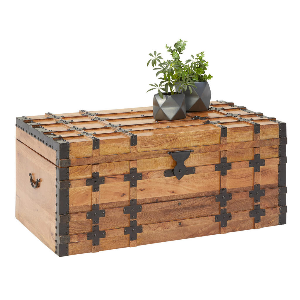 KIST hout, natuurlijke kleur metaal, zwart