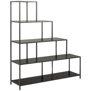 KAMERSSCHEIDING 135/150/35 cm zwart