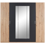 SLAAPKAMER, grafietkleuren, eikenkleuren thumbnail 5