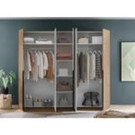 SLAAPKAMER, wit, eikenkleur thumbnail 2
