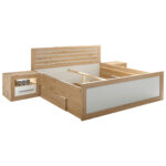 SLAAPKAMER, wit, eikenkleur thumbnail 3