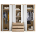 SLAAPKAMER, wit, eikenkleur thumbnail 4