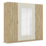 SLAAPKAMER, champagnekleuren, ambachtelijk eikenhout thumbnail 4