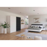 SLAAPKAMER, wit, donkergrijs thumbnail 2