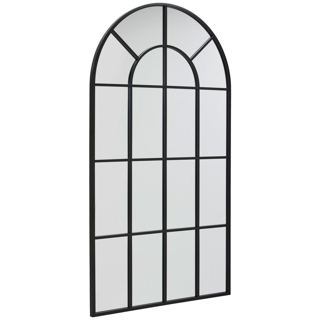 WANDSPIEGEL, 100/180/3 cm metaal, glas, houtmateriaal