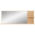 WANDSPIEGEL, 148/60/17 cm glas, houtmateriaal thumbnail 1