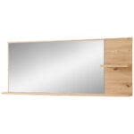 WANDSPIEGEL, 148/60/17 cm glas, houtmateriaal thumbnail 3