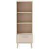 STAANDE PLANK 48/139/41 cm wit