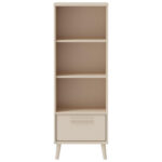STAANDE PLANK 48/139/41 cm wit thumbnail 1