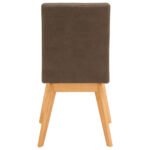 STOEL, hout, textiel bruin thumbnail 4