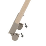 HOGE STOEL Minla Plus 55/107/86,7 cm terracotta, cappuccino kleur thumbnail 5