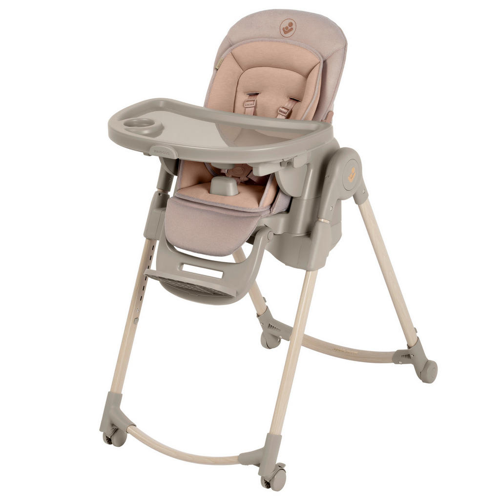 HOGE STOEL Minla Plus 55/107/86,7 cm terracotta, cappuccino kleur