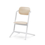 HOGE STOEL Lemo 56/54,5/81,5 cm wit, esdoornkleur thumbnail 4