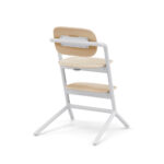 HOGE STOEL Lemo 56/54,5/81,5 cm wit, esdoornkleur thumbnail 5