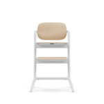HOGE STOEL Lemo 56/54,5/81,5 cm wit, esdoornkleur thumbnail 3