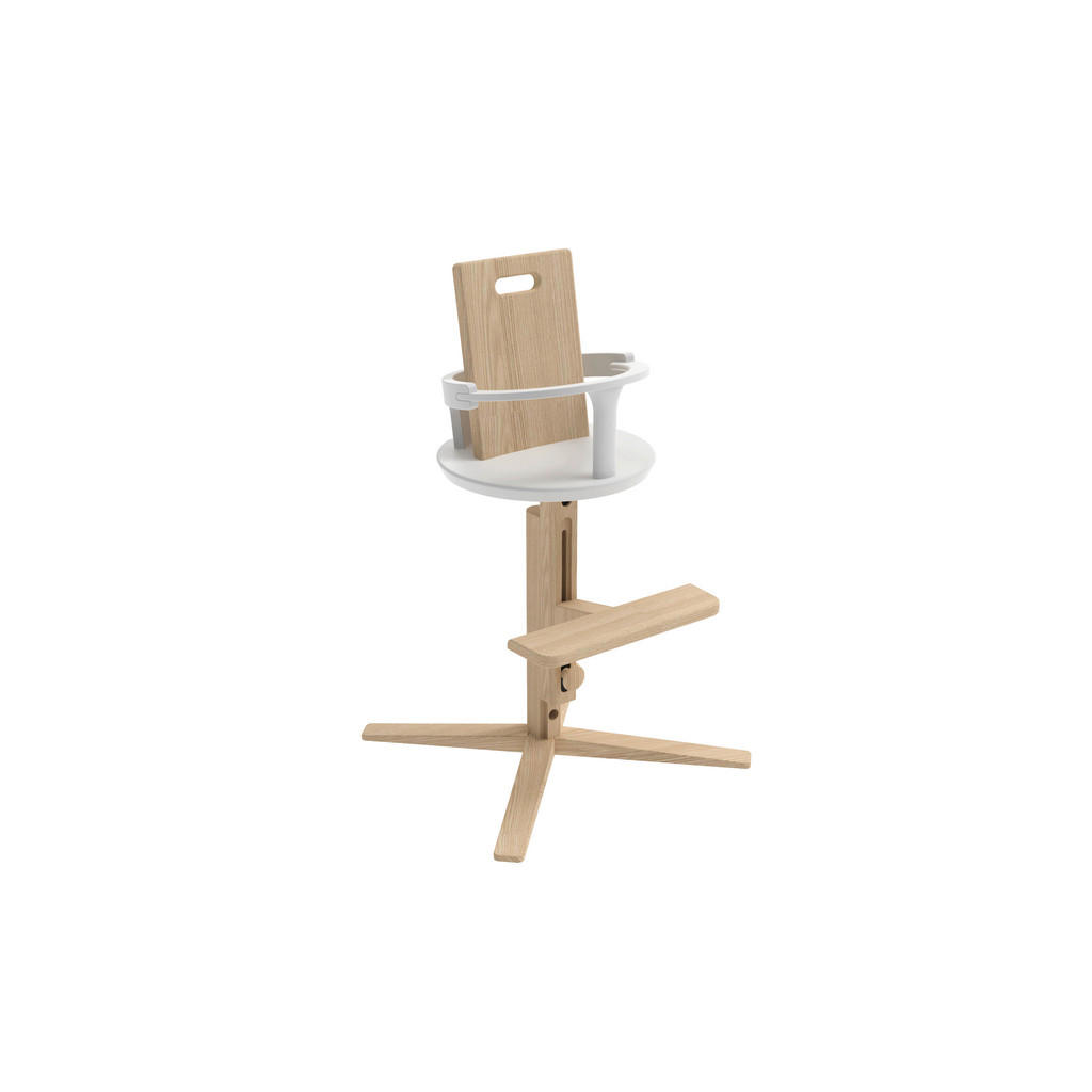 STOEL VOOR HET VOEREN FROC PEAK FS-1 52/76/50 cm wit