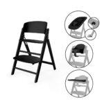 HOGE STOEL Click & Fold 69,9-77,5/47/80,8-90,6 cm zwart thumbnail 1