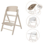 HOGE STOEL Click & Fold 69,9-77,5/47/80,8-90,6 cm natuurlijke kleur thumbnail 1