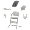 HOGE STOEL Lemo 4 in 1 Set 56/54,5/81,5 cm grijs