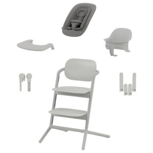 HOGE STOEL Lemo 4 in 1 Set 56/54,5/81,5 cm grijs