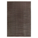 GEWEVEN TAPIJT Metrisch 140/200 cm geweven antraciet thumbnail 1
