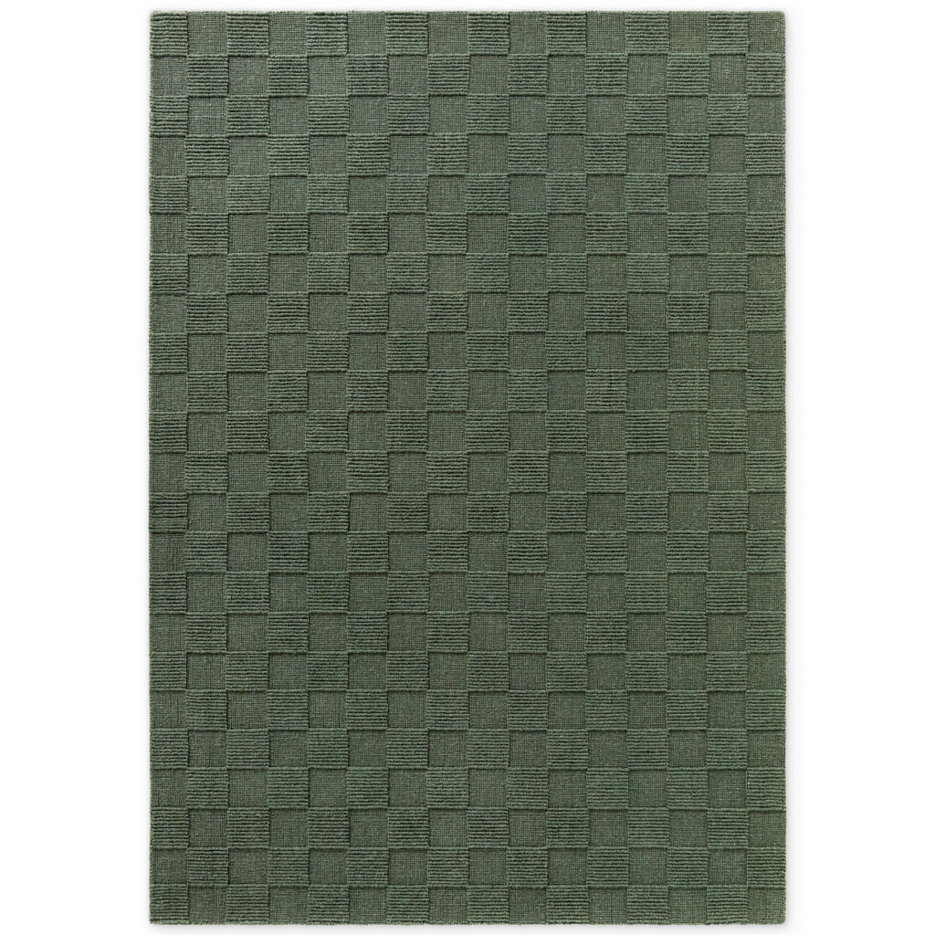 GEWEVEN TAPIJT Kollektion 1766 160/230 cm geweven bosgroen