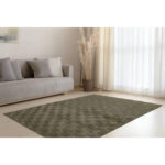 GEWEVEN TAPIJT 160/230 cm geweven bosgroen thumbnail 2