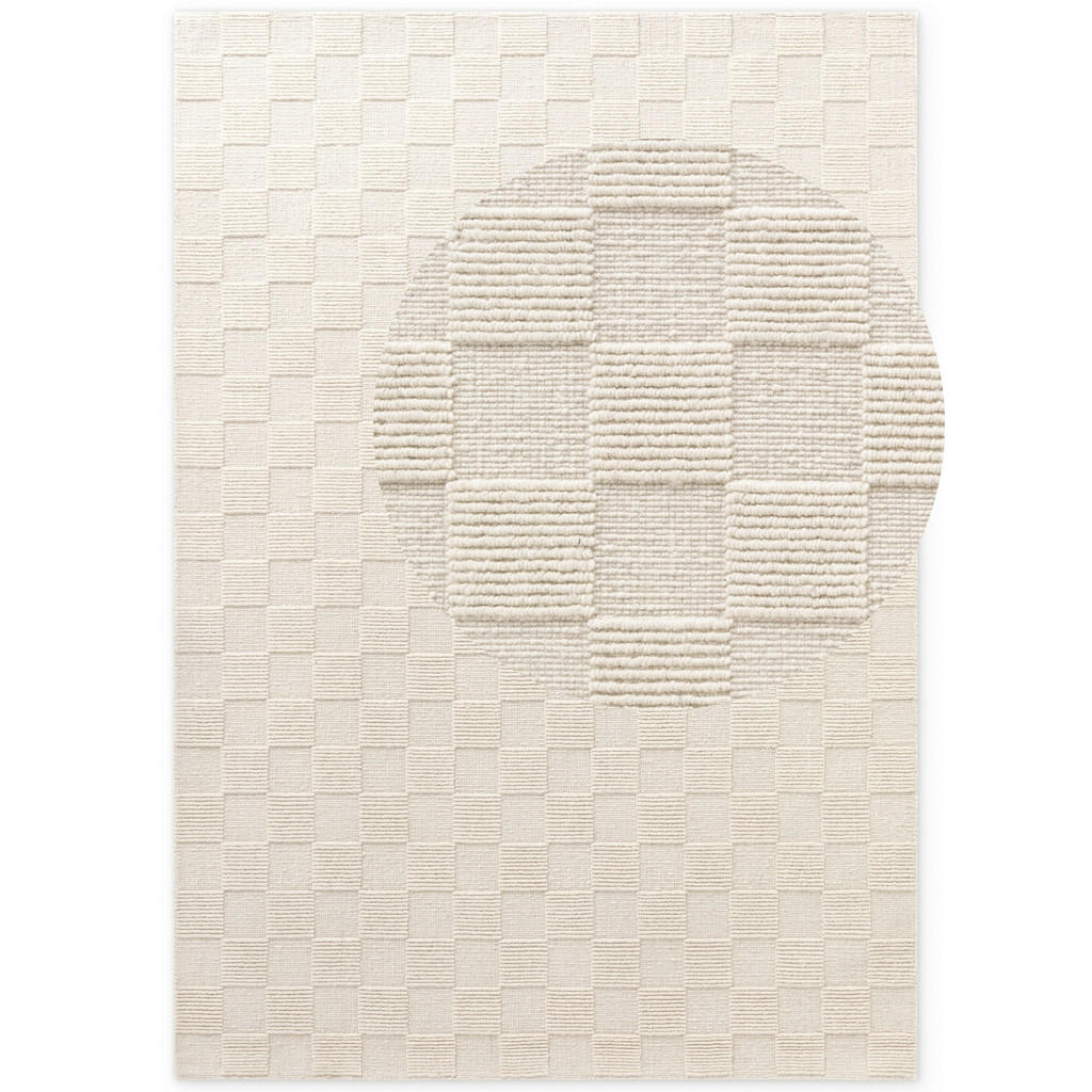 GEWEVEN TAPIJT Kollektion 1766 120/170 cm geweven crèmekleur