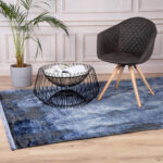 GEWEVEN TAPIJT 330/240 cm geweven blauw thumbnail 2