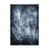 GEWEVEN TAPIJT 330/240 cm geweven blauw