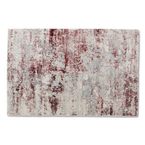 GEWEVEN TAPIJT Antea 160/230 cm geweven crèmekleur, rood