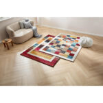 GEWEVEN TAPIJT Cassandra 200/290 cm geweven veelkleurig, rood thumbnail 5