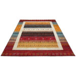 GEWEVEN TAPIJT Cassandra 200/290 cm geweven veelkleurig, rood thumbnail 4