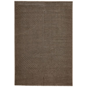 GEWEVEN TAPIJT 200/290 cm geweven bruin