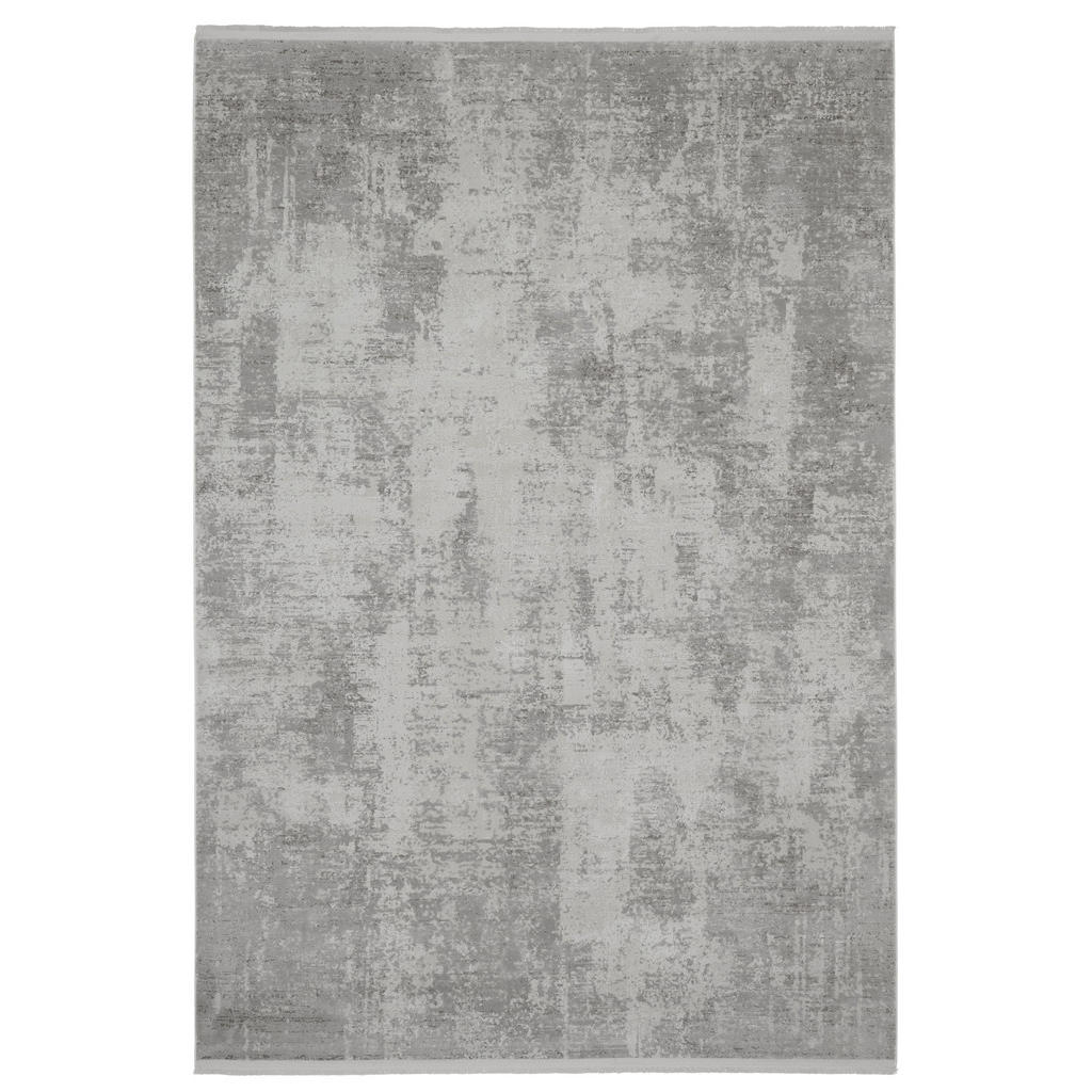 GEWEVEN TAPIJT ISABELLE FABIA 133/190 cm geweven zilverkleur