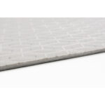 GEWEVEN TAPIJT Metrisch 140/200 cm geweven zilverkleur thumbnail 6