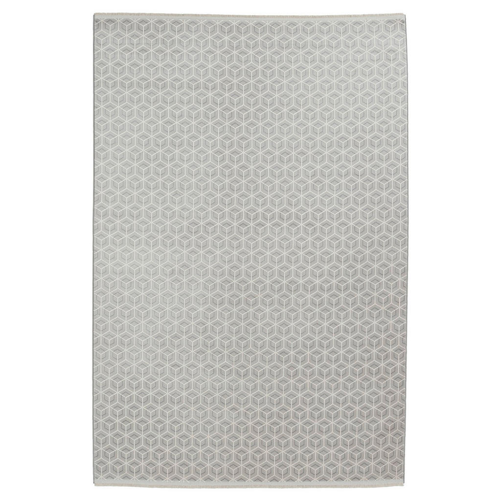 GEWEVEN TAPIJT Metrisch 170/240 cm geweven zilverkleur