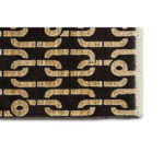 GEWEVEN TAPIJT Kettingen 170/240 cm geweven gouden kleur thumbnail 6
