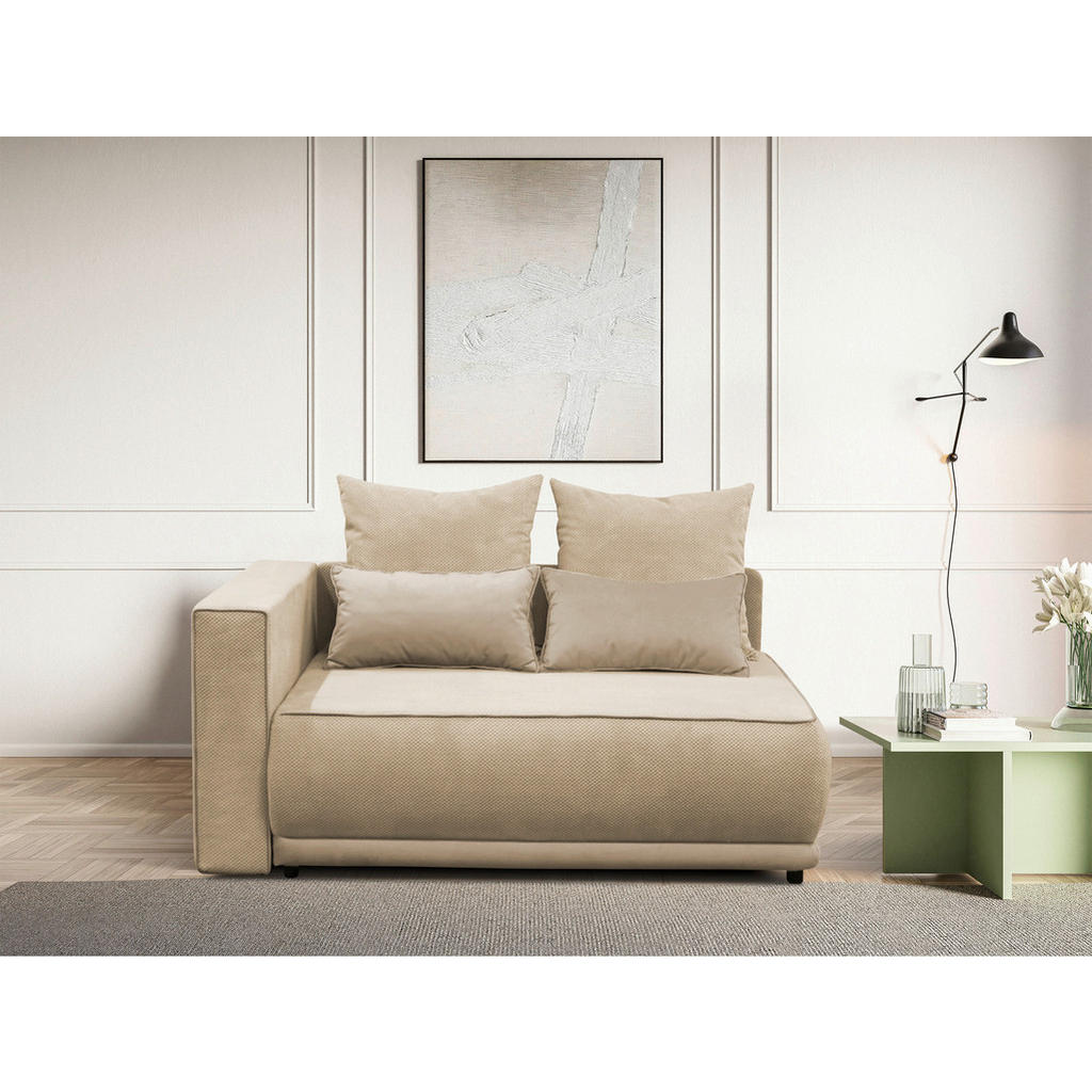 TROSED, crèmekleurig textiel