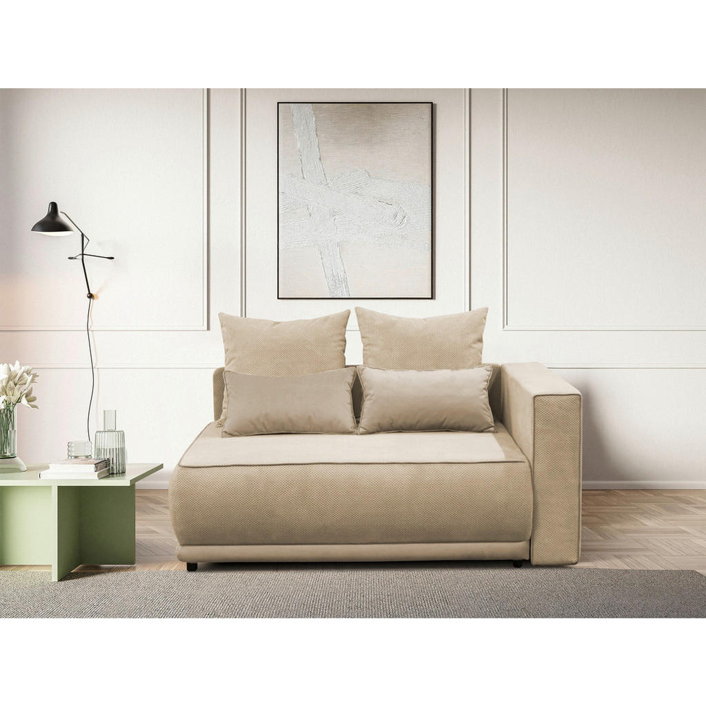 TROSED, crèmekleurig textiel